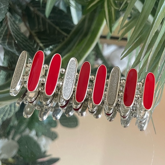 Red and Sparkle Bracelet - Picture 3 of 3